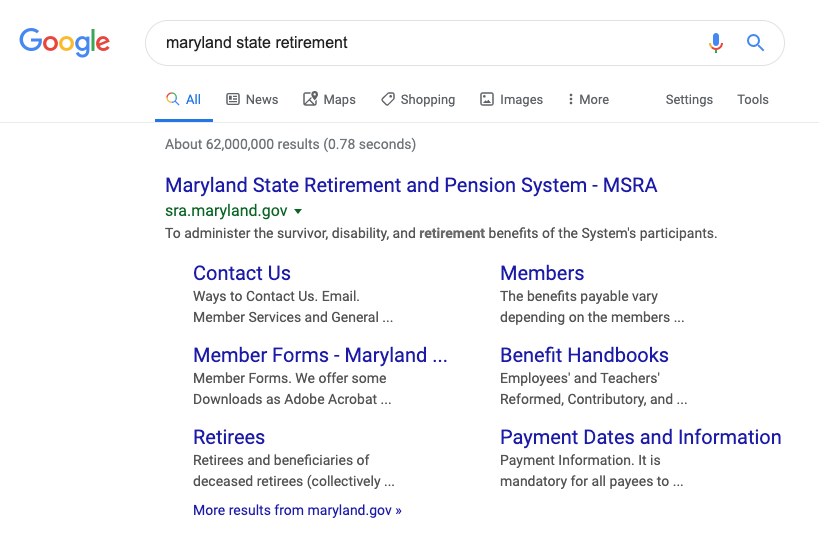 Maryland State Retirement and Pension System